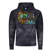 Cloud Black let me tell you about my jesus western Vintage Hoodie - texasbilliewilder