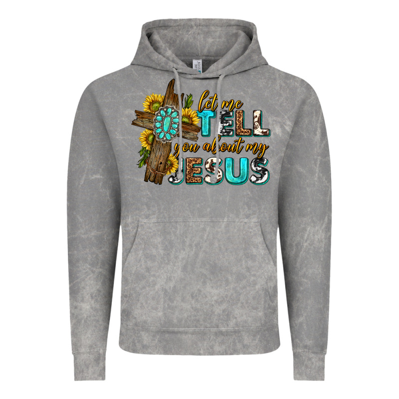 Let Me Tell You About My Jesus Western Vintage Hoodie by texasbilliewilder | Teevron