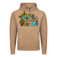 Vintage Coffee let me tell you about my jesus western Vintage Hoodie - texasbilliewilder