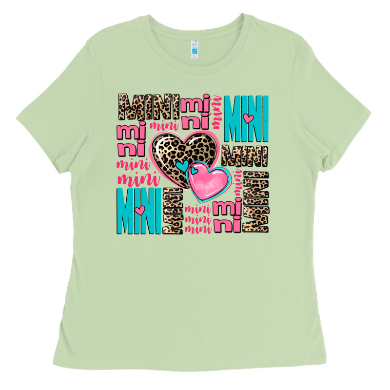 Mini Mini Mini With Hearts Ladies Tee by AdoDesignShop | Teevron