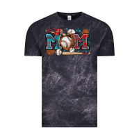 Cloud Black mom baseball Vintage Tee - Zillion Design Studio