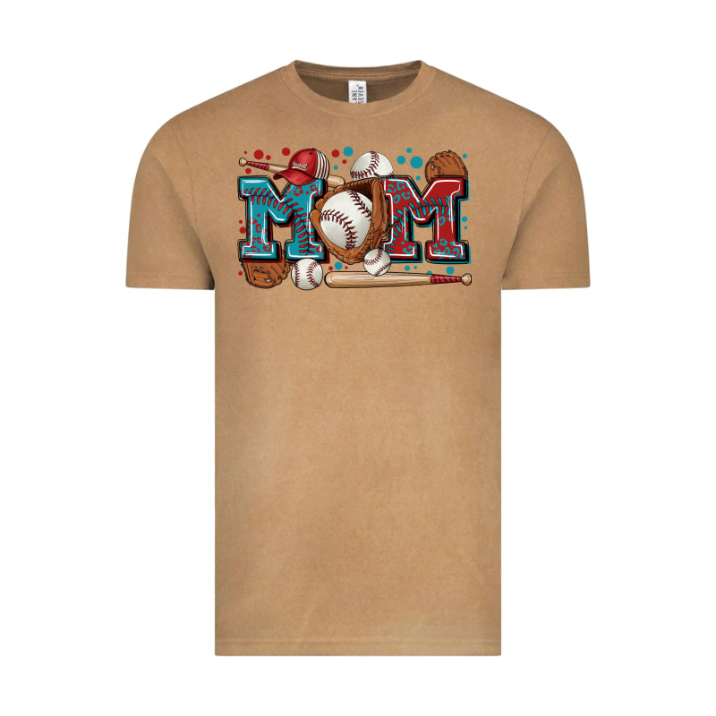 Mom Baseball Vintage Tee by Zillion Design Studio | Teevron