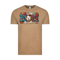 Vintage Coffee mom baseball Vintage Tee - Zillion Design Studio