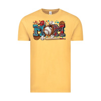Vintage Mustard mom baseball Vintage Tee - Zillion Design Studio