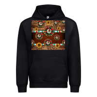 Black seamless mexican sunflower tumbler design Urban Hoodie - Jasminsmagicworld