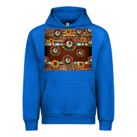 Cobalt seamless mexican sunflower tumbler design Urban Hoodie - Jasminsmagicworld