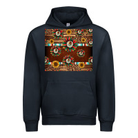 Navy seamless mexican sunflower tumbler design Urban Hoodie - Jasminsmagicworld