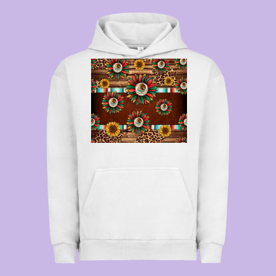 Seamless Mexican Sunflower Tumbler Design Urban Hoodie Designed By Jasminsmagicworld