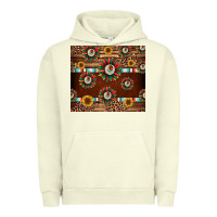 Pigment Pistachio seamless mexican sunflower tumbler design Urban Hoodie - Jasminsmagicworld