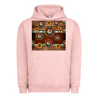 Pigment Salmon seamless mexican sunflower tumbler design Urban Hoodie - Jasminsmagicworld