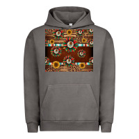 Pigment Tornado seamless mexican sunflower tumbler design Urban Hoodie - Jasminsmagicworld