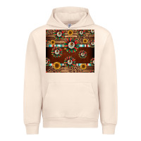 Sandshell seamless mexican sunflower tumbler design Urban Hoodie - Jasminsmagicworld