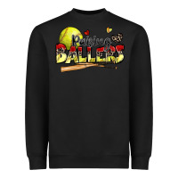 Black raising ballers softball Heavyweight Sweatshirt - Zillion Design Studio