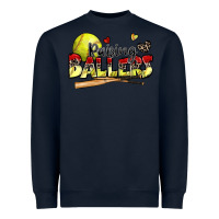 Navy raising ballers softball Heavyweight Sweatshirt - Zillion Design Studio