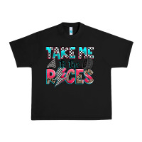 Black take me to the races Urban Heavy Tee - Zillion Design Studio