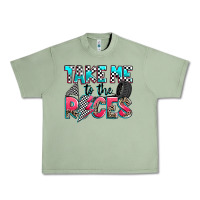 Oil Green take me to the races Urban Heavy Tee - Zillion Design Studio