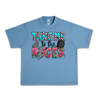 Pebble Blue take me to the races Urban Heavy Tee - Zillion Design Studio