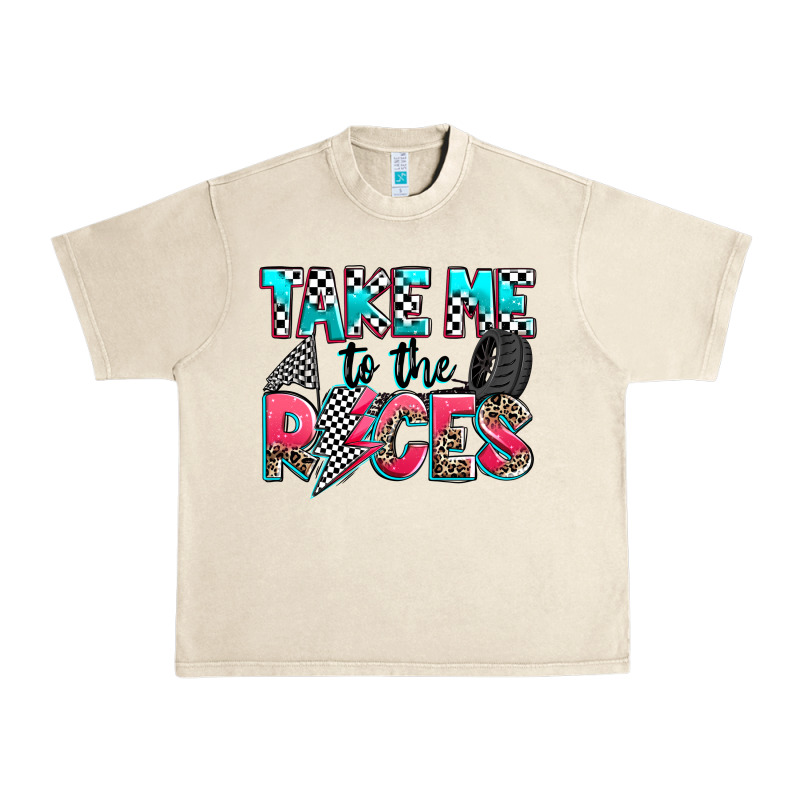 Take Me To The Races Urban Heavy Tee by Zillion Design Studio | Teevron