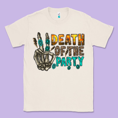 Death Of Party Classic Tee Designed By Racoondesign