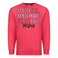 Cardinal volleyball mama Premium Sweatshirt - MaliasSmallBusiness