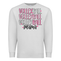 Dove Grey volleyball mama Premium Sweatshirt - MaliasSmallBusiness