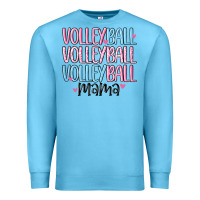 Ocean Blue volleyball mama Premium Sweatshirt - MaliasSmallBusiness