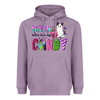 Lavender Witch better have my candy Heavyweight Hoodie - NancyCooperArtShop