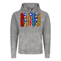 Cloud Rock puerto rico republic brushstrokes Vintage Hoodie - RanaPortraitStore