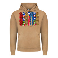 Vintage Camel puerto rico republic brushstrokes Vintage Hoodie - RanaPortraitStore