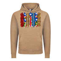 Vintage Coffee puerto rico republic brushstrokes Vintage Hoodie - RanaPortraitStore