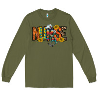 Army Green nurse western Long Sleeve Tee - RacoonDesign