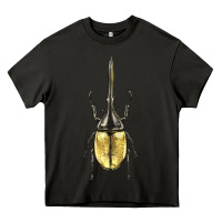 Asphalt hercules beetle Heavy Core Tee - LillyAllenDesigns