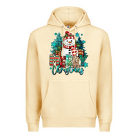 Pina Colada merry christmas snowman Premium Hoodie - MaliasSmallBusiness
