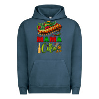 Pigment Midnight Navy mama cita sombrero Urban Hoodie - BarkalooDesign