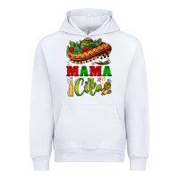 White mama cita sombrero Urban Hoodie - BarkalooDesign