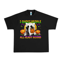 Black I Ghost People All Ready Round Urban Heavy Tee - texasbilliewilder