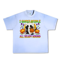 Grape Ice I Ghost People All Ready Round Urban Heavy Tee - texasbilliewilder