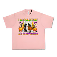 Salmon I Ghost People All Ready Round Urban Heavy Tee - texasbilliewilder
