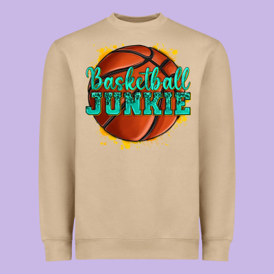 Heavyweight Sweatshirt basketball junkie