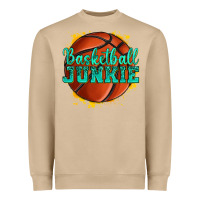 Mushroom basketball junkie Heavyweight Sweatshirt - texasbilliewilder