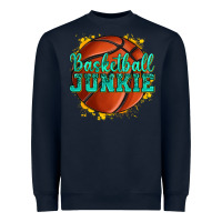 Navy basketball junkie Heavyweight Sweatshirt - texasbilliewilder