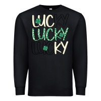 Black lucky Premium Sweatshirt - MaliasSmallBusiness