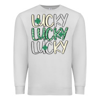 Dove Grey lucky Premium Sweatshirt - MaliasSmallBusiness