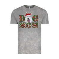 Cloud Rock christmas  white shepherd dog mom Vintage Tee - RanaPortraitStore