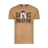 Vintage Camel christmas  white shepherd dog mom Vintage Tee - RanaPortraitStore