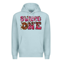 Blue Mist sweet one donut Premium Hoodie - AdoDesignShop