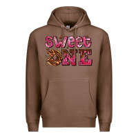 Chestnut sweet one donut Premium Hoodie - AdoDesignShop