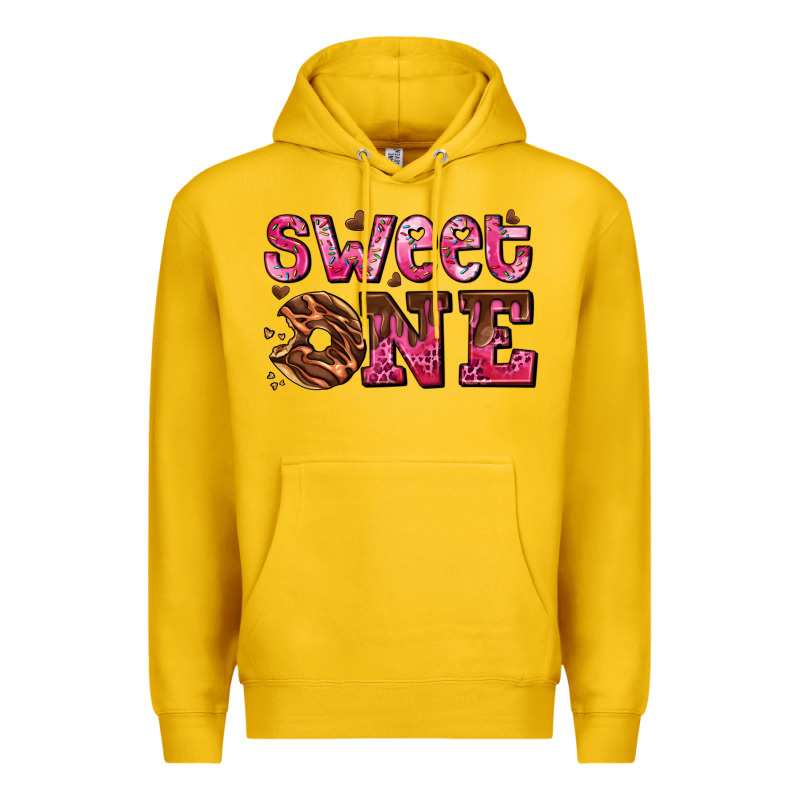 Sweet One Donut Premium Hoodie by AdoDesignShop | Teevron