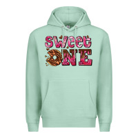 Seafoam sweet one donut Premium Hoodie - AdoDesignShop