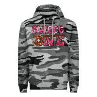 Slate Camo sweet one donut Premium Hoodie - AdoDesignShop
